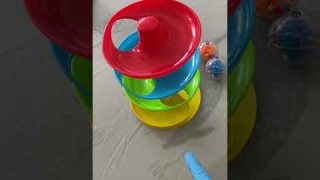 [Baby toy review 3] Playgo Twirly Ball Tower ♡ ♡ ♡ ♡ ♡ BABY MUST BUY!