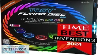TOSY Flying Disc 16 Million Colors RGB or 36 LEDs Extremely Review