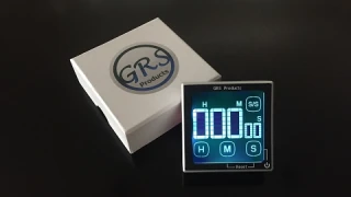 GRS Products Timer - Unboxing and review