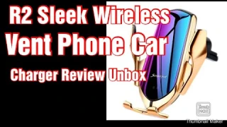 2020 R2 NEW design smart sensor car VENT mount and wireless charger