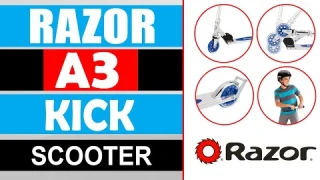 Razor A3 Kick Scooter Review (Blue) - Best Kick Scooter 2020