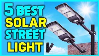 ✅Top 5 : Best Solar Street Lights 2025 - Best Budget Solar Street Light Review