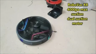Eufy RoboVac X8 *Cleaning Test + Suction Volume Test*- Gadget Explained Extended Unboxing