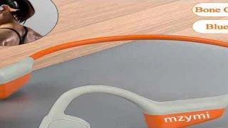 HOT mzymi Neckband I18PRO Bluetooth5.3 Headphones Bone Conduction Sport Earbuds HiFi Sound TWS Earph