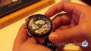 DX: Affordable MVP Waterproof LED / Pointer Dual Mode Display Men's Sports Watch