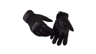AMAZING REVIEWS!! WTACTFUL Touch Screen Tactical Military Hard Knuckle Full Finger Gloves for Arm..