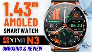 1.43" AMOLED Smartwatch ⫸ XINJI Nothing N3 ⫷ UNBOXING REVIEW