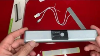 Lepotec LED Lights, Motion Sensor, USB Rechargeable, Stick-on or Magnetic, 80,000+ Hour Lifespan