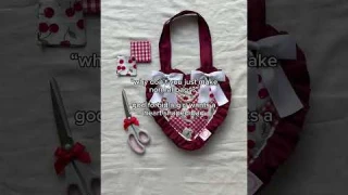 heart shape bags are the best💕 #coquette