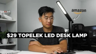 $29 LED DESK LAMP! - TOPELEK LED Desk Lamp on Amazon (REVIEW)