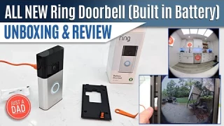 All New 2024 Release Ring Video Doorbell Head-to-Toe Video with Built in Battery UNBOXING & REVIEW
