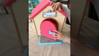 Little Live Pets My Puppy's Home Interactive Plush Toy Puppy and Kennel #shorts #toyunboxing