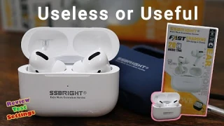 Wireless Earbuds Bass Boost Review & Test | SSBRIGHT | Fast Charging | Bluetooth | 2032B Groove Ai