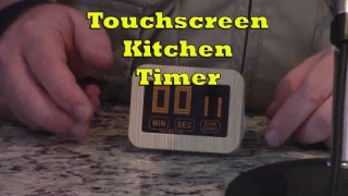 Touchscreen Kitchen Timer Review