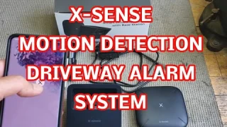 X-Sense Driveway Alarm System with SBS50 Base Station