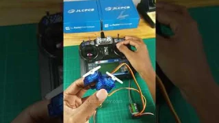 FS-i6 Transmitter with Brushless motor and Servo motor control #servo #sritu_hobby  @sritu_hobby