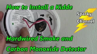 Kidde Hardwired Smoke and Carbon Monoxide Detector with Battery Backup and Voice Alarm  Installation