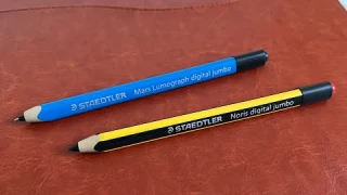 Staedtler Norris Digital Jumbo and Staedtler Mars Digital Jumbo - An EMR Pen Comparison Video