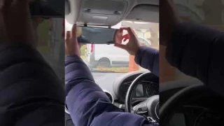 AZDOME REAR VIEW MIRROR DASH CAM