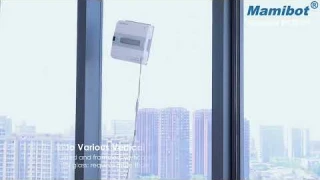 Introducing the Mamibot W120-DP- flagship model of 2024 of the robot window cleaner family