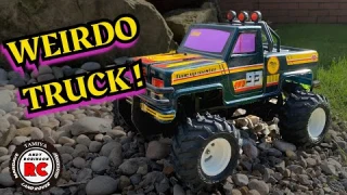 E237: Strange RC! 4WD Chain Driven Monster Truck (hi-tec Aristocraft Wildebeest) Overview