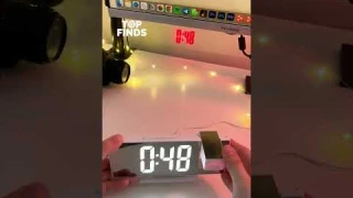Unboxing Projection Alarm Clock!