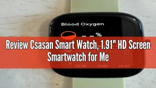 Review Csasan Smart Watch, 1.91" HD Screen Smartwatch for Men Women(Answer/Make Call), Fitness Watch
