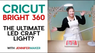 Cricut Bright 360 Lamp - My Honest Review of the "Ultimate" LED Craft Light + Head-to-Head Tests!