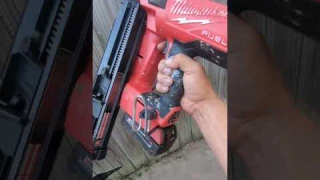 The Milwaukee battery powered framing nailer is the best nail gun you can get