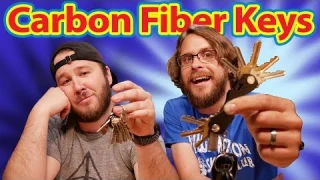 Too Many Keys In YOUR Pocket? Carbon Fiber Smart Key Holder by Captiosa