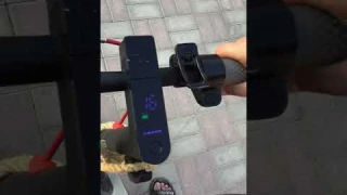 My toys Electric scooter speed test