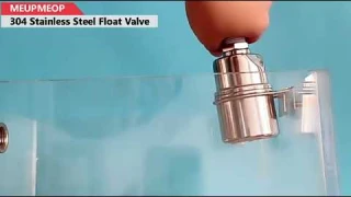 1/2" Automatic Water Level Control Valve Auto Shut Off Ball Mini  304 Stainless Steel Float Valve