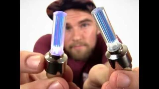 Bicycle Lights LED Tire Valve Cap Review