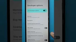 Nokia C22/C32 Developer Option Show OEM Unlocking #Shorts  #kr_unlocker