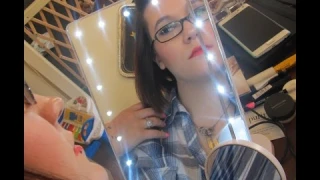 Review Time: Jerdon Portable LED Lighted Tabletop Makeup Mirror