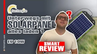 TRAGBARES 12V SOLARPANEL?? | Review | "FELFLOFEL.com"