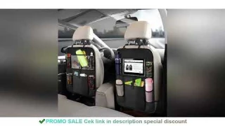 Car Backseat Organizer with Touch Screen Tablet Holder Auto Storage Pockets Cover Car Seat Back Prot