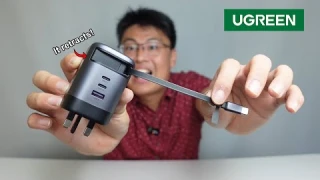 UGREEN Nexode 100W REVIEW – The Only Travel Charger You’ll ever need (Retractable USB-C, GaN!)