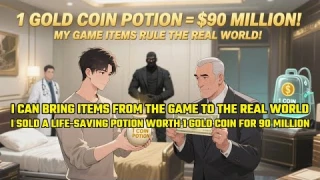 I Can Bring Items from the Game to the Real World,I Sold a Potion Worth 1 Gold Coin for 90 Million！