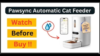 Pawsync Automatic Cat Feeder Review | Watch Before Buy |