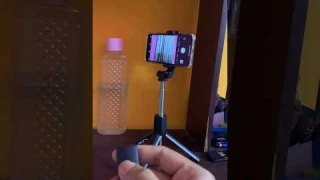 Bluetooth selfie stick R1 tripod with remote | review. #selfie #selfiestick #selfiestand #ytshorts