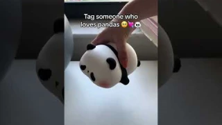 Panda Night Light – Soft Silicone Rechargeable Lamp with Touch Control, for Gifting #giftideas