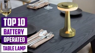 Top 10 Best Battery Operated Table Lamps in 2025 | Reviews, Prices & Where to Buy