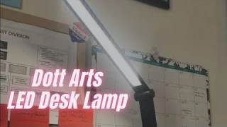 Dott Arts LED Desk Lamp Review | Touch Control Desk Lamp, Dimmable Office Lamp