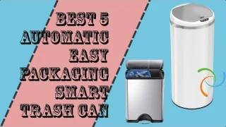 ✅☑️✅ Top 5 Best trash can । automatic easy packaging smart trash can review  [Buying Guide]