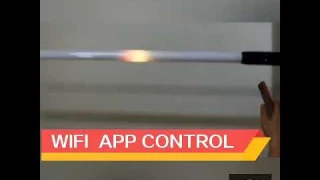 battery wireless WiFi led 360 pixel tube light