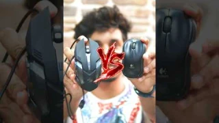 🖱️ ₹300 Mouse Vs. ₹1000 RGB Mouse 🌟 |Which is Better? #shorts #gadgets #computeraccessories