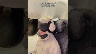 How to Survive A 22 hour Flight ✈️ the only way to sleep 8hrs straight