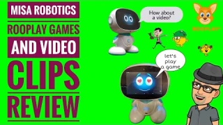 Misa Robotics APP Based Games By RooPlay and KidOz TV Video Clips Review