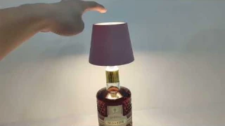 #bottlelamp  Wireless Touch Lamp | 3 Color Modes & Stepless Dimming | Wine Bottle Table Decor Light